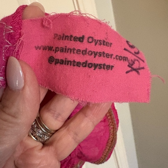 Up-cycled one of a kind original blouse by Painted Oyster - Picture 3 of 3